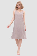 Daisy Linen Slip Dress