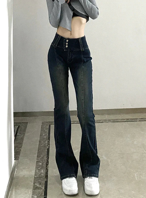 RETRO SLIM HIP-LIFTING SLIM JEANS