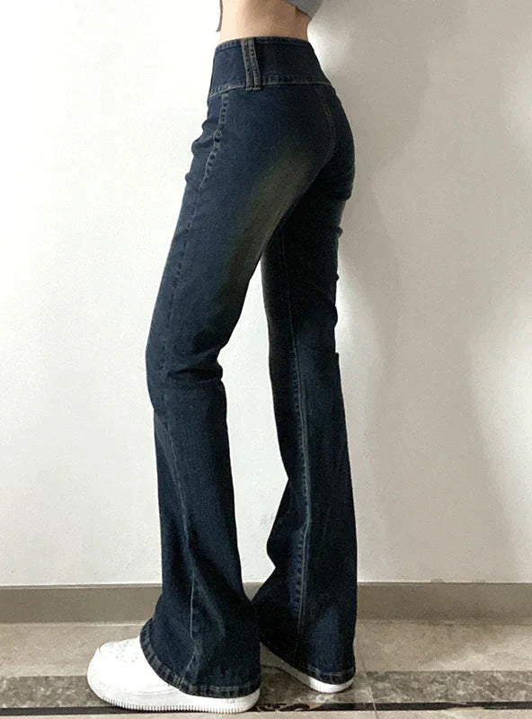 RETRO SLIM HIP-LIFTING SLIM JEANS