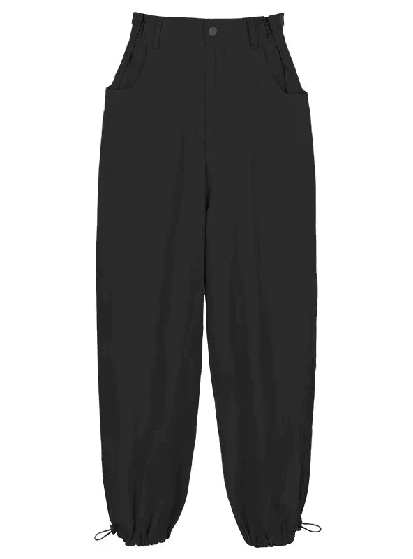 LOOSE SWEATPANTS ADJUSTABLE WAIST PANT