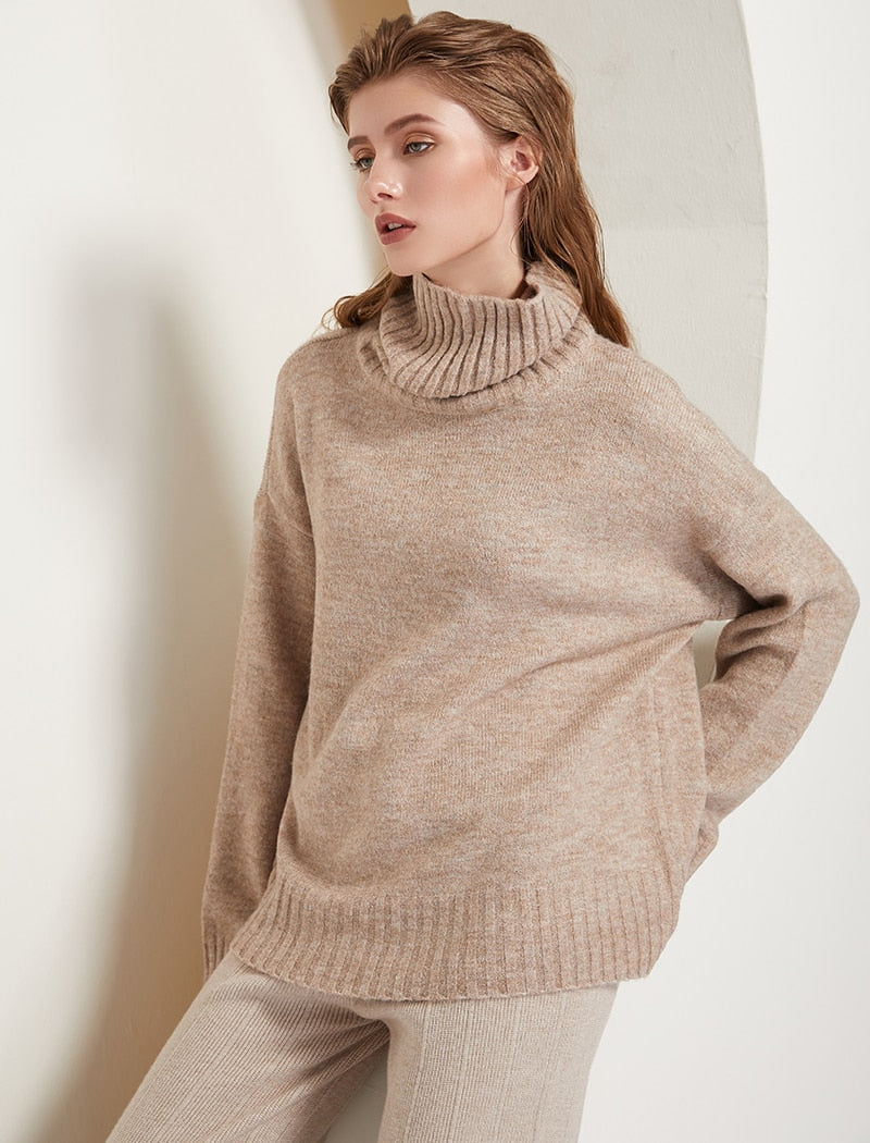 Aerie Casual Turtleneck Wool Sweaters - 22 Colors