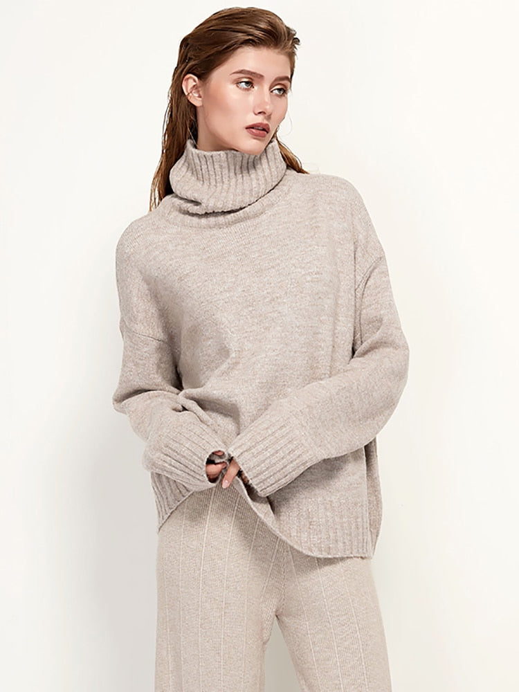 Aerie Casual Turtleneck Wool Sweaters - 22 Colors