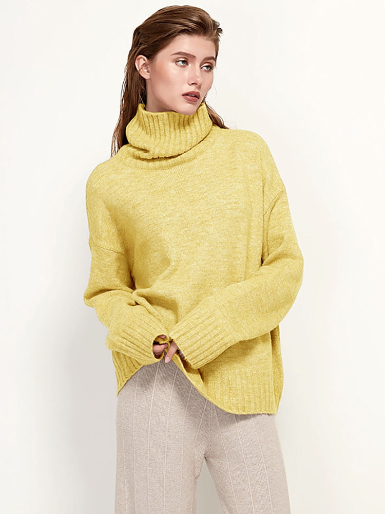 Aerie Casual Turtleneck Wool Sweaters - 22 Colors