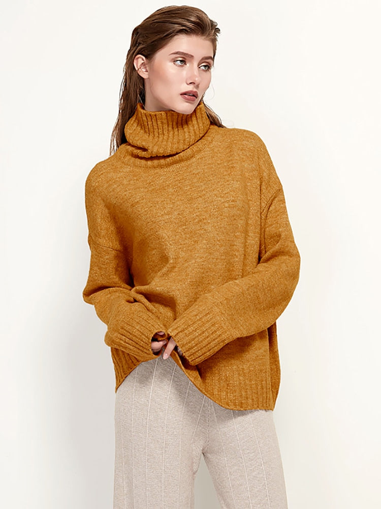 Aerie Casual Turtleneck Wool Sweaters - 22 Colors