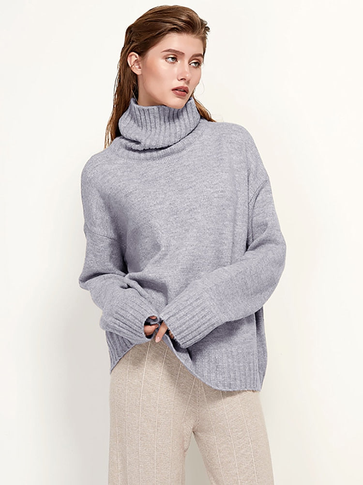 Aerie Casual Turtleneck Wool Sweaters - 22 Colors