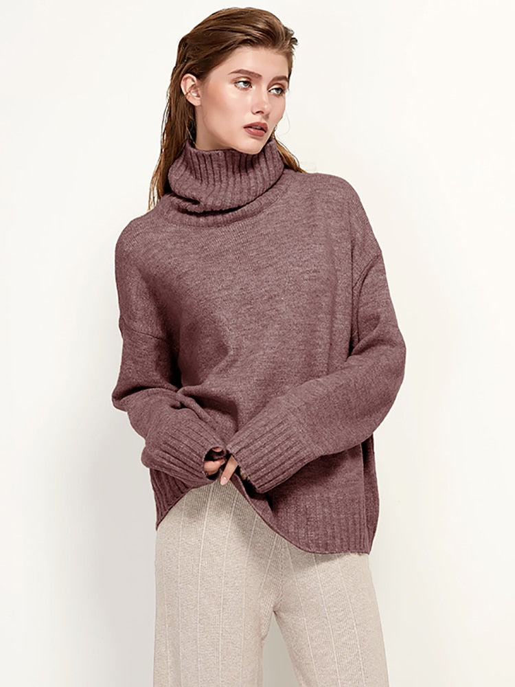 Aerie Casual Turtleneck Wool Sweaters - 22 Colors