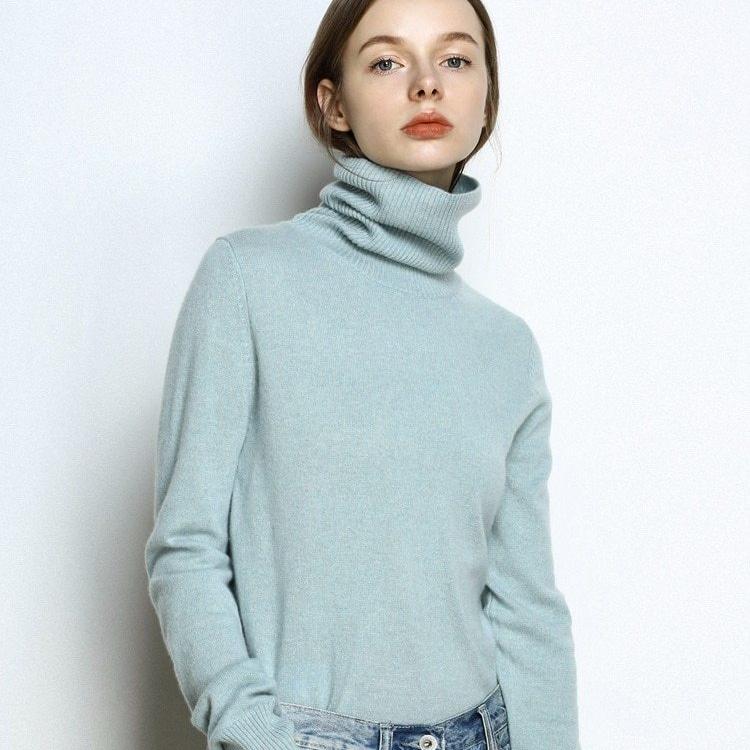 Bella Cashmere Wool Sweater - 5 Colors