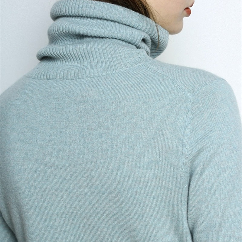 Bella Cashmere Wool Sweater - 5 Colors