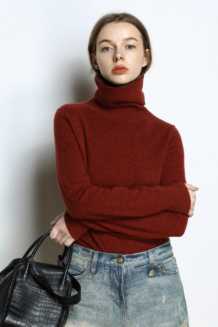 Bella Cashmere Wool Sweater - 5 Colors