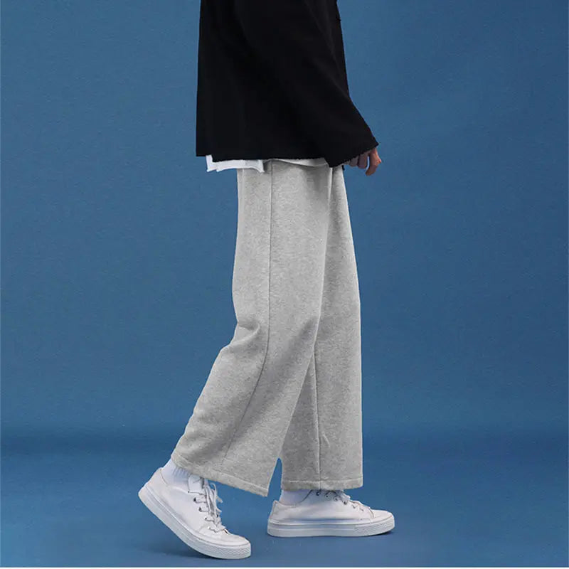 Women High Waist Loose Wide Leg  Korean Style Fashion Y2k Retro Street Casual Design Sense Straight Pockets Pants Baggy Jeans