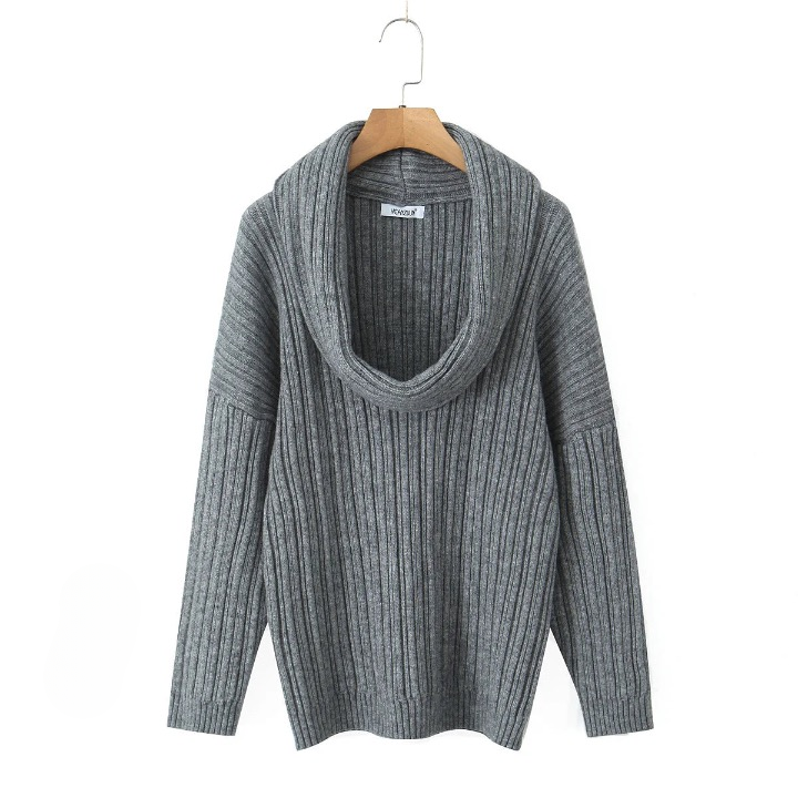 Ciela Off Shoulder Ribbed Sweater