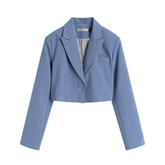 Women Blazer And Pants Sets Autumn Black Crop Blazers Coats And Pencil Long Pants High Streetwear Business Suit Outfits