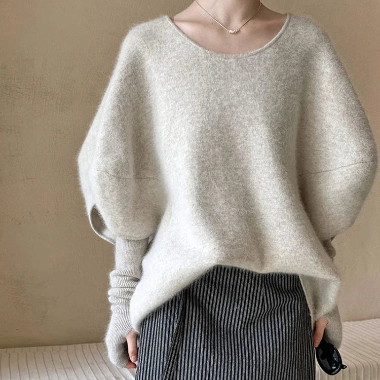 Maya Victorian Puff Sleeve Sweater