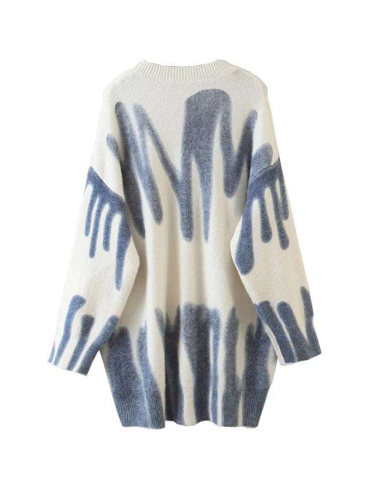 Tiffany Printed Wool Sweater - 4 Colors