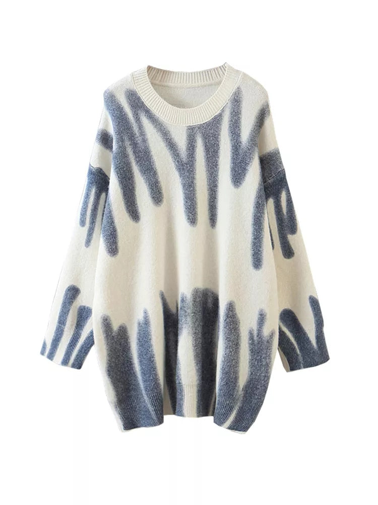 Tiffany Printed Wool Sweater - 4 Colors