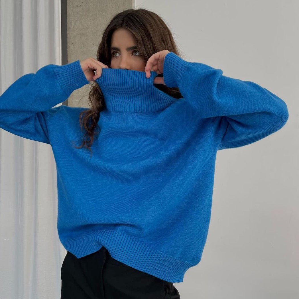 Yani Oversized Turtleneck Sweaters