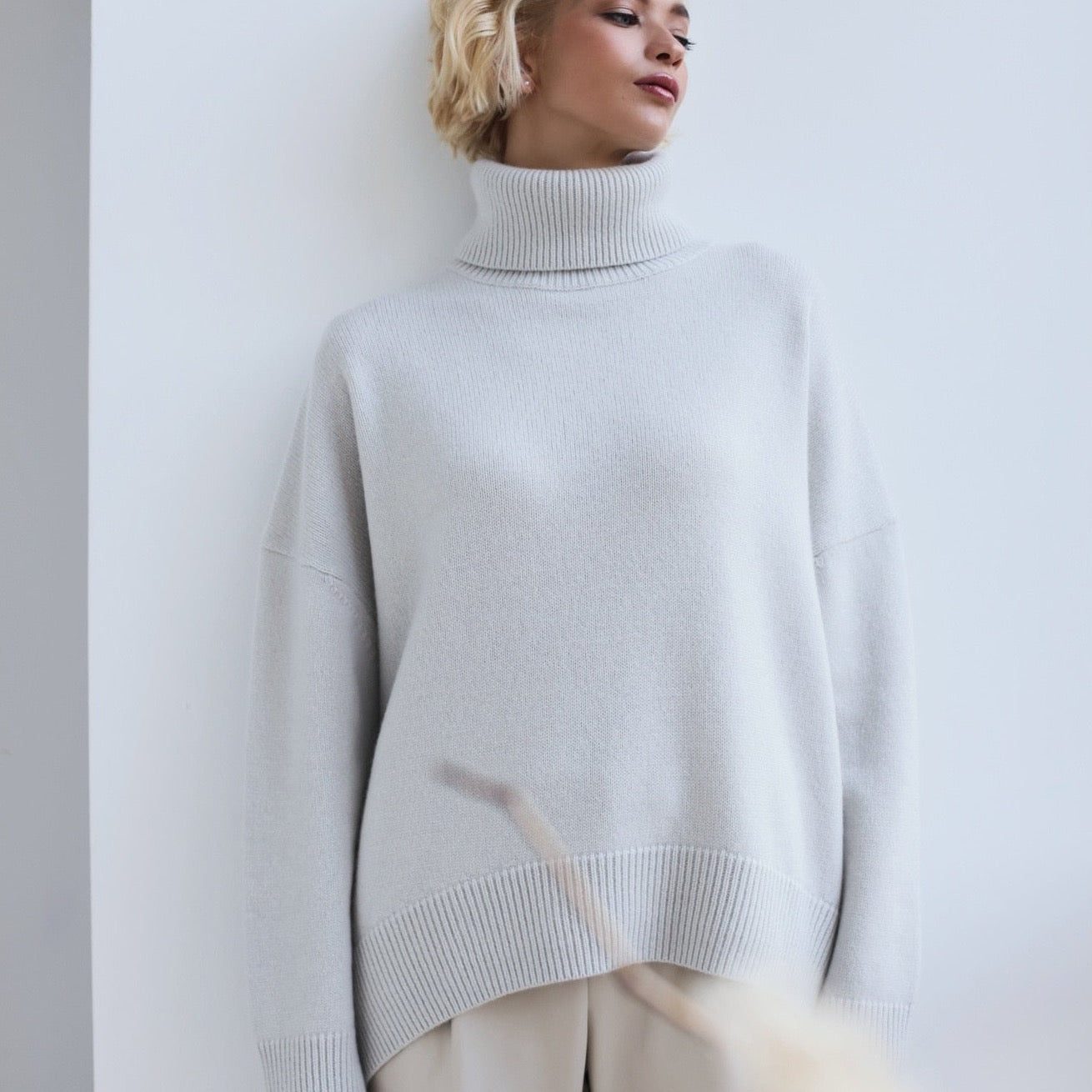 Yani Oversized Turtleneck Sweaters