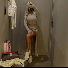 Courtney coord in taupe