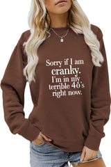 Cranky 40s Printed Sweatshirt