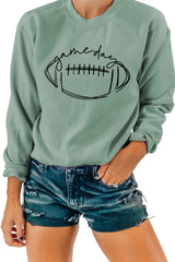 Game Day Football Printed Sweatshirt