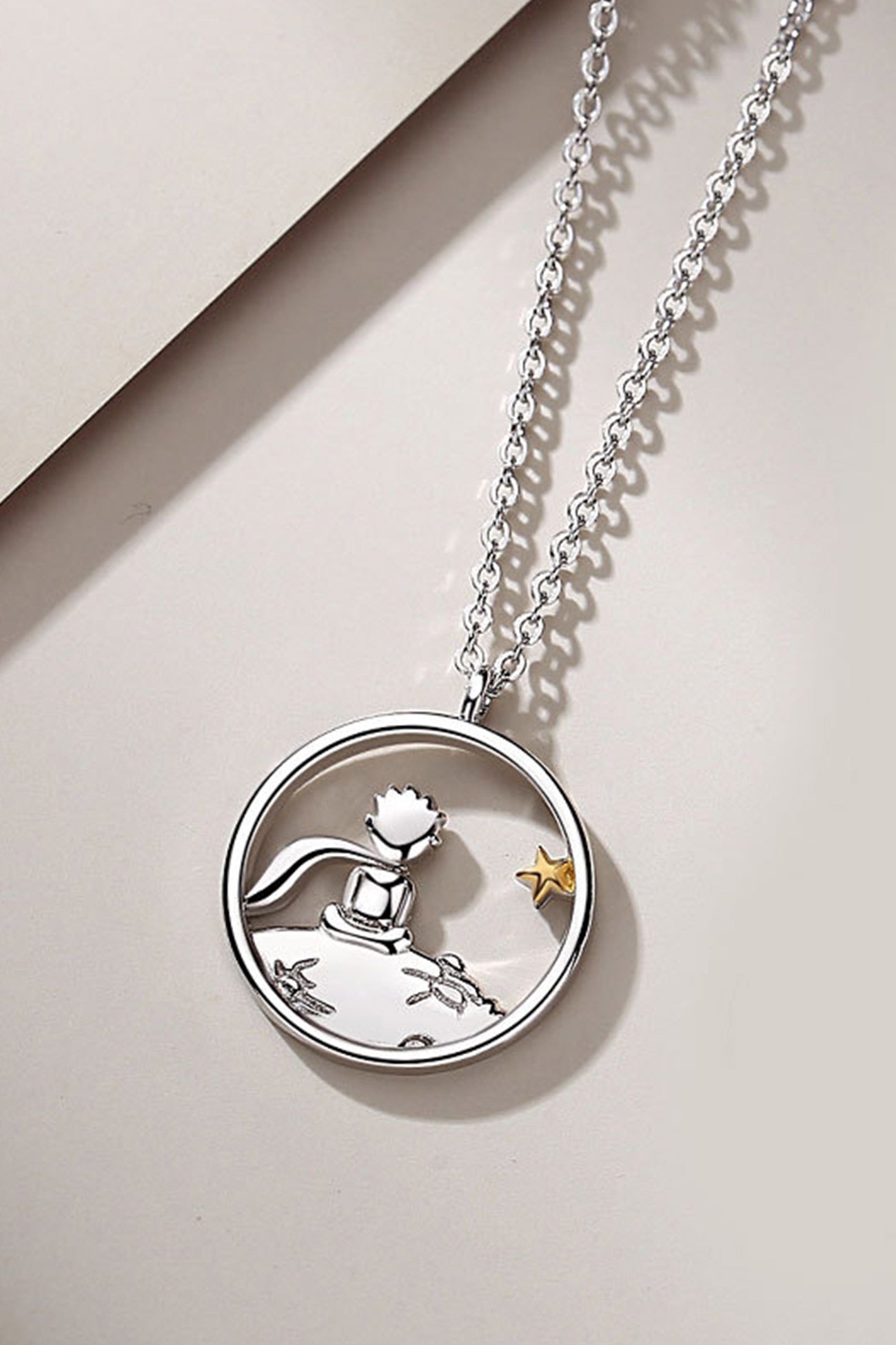 Little Prince & Little Fox Couple Necklace