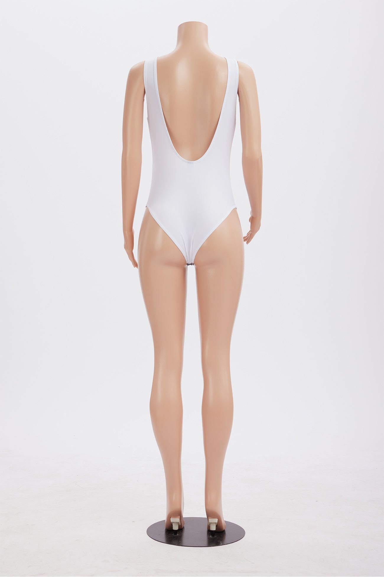 Cat Print Backless One Piece Swimsuit